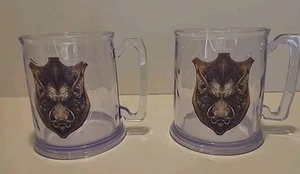 Set Of 2 New Warner Brothers Harry Potter Horshead Universal Studios Mug Cup - Picture 1 of 7