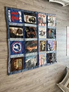 Bruce Springsteen  T Shirt & Denim Wallhanging - Picture 1 of 2