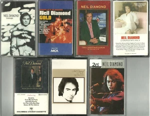 9) Neil Diamond cassette's (Cassette lot) VG-EX CONDITION... - Picture 1 of 7