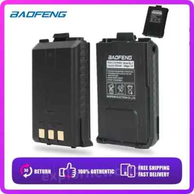 Original Baofeng 3800mAh Extended Battery for UV-5R UV5R Plus BF-8F Series Radio - Image 1 of 4