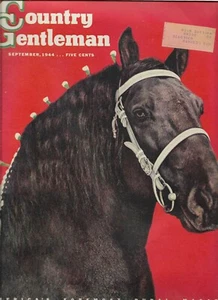 COUNTRY GENTLEMAN Sept 1944 NEW TEXAS SUPER TURKEY BETTER SCHOOLS beautiful ads  - Picture 1 of 4