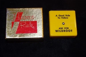 VTG Stanley Advertising Pocket Tape Wildroot Hair Cream VAM New In Box 36" - Picture 1 of 4