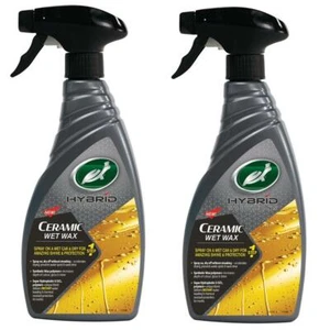 Turtle Wax Hybrid Solutions Ceramic Wet Wax 2 x 500ml - Picture 1 of 5