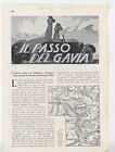 IL PASSO DEL GAVIA ? SONDRIO - 1924 - (ART_524)