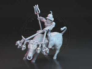 The Rodeo Gladiator miniature for tabletop, boardgame wargames, dioramas...