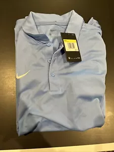 Nike Golf Mens Polo Shirt Size Size Small Dri fit light blue - Picture 1 of 4