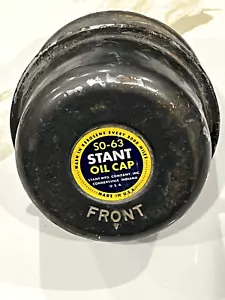 Vintage Oil Filler Cap; STANT # SO-63, Fits 1939-1953 FoMoCo Products & Tractor - Picture 1 of 2