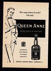 3w6659/ Alte Reklame von 1959 – QUEEN ANNE – Rare Scotch Whisky