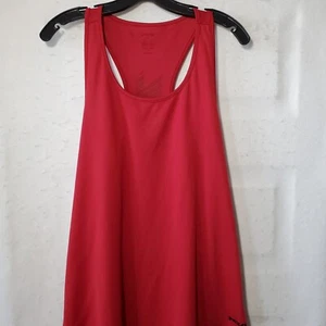 Tesla Tank Top Mens XL Red Sleeveless Activewear Gym Sports - Picture 1 of 10