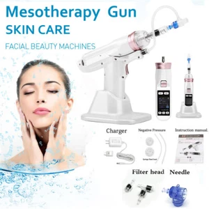 EZ Hydro Vakuum Wassereinspritzung Meso Gun Negativ Druck Vacuum Mesotherapie - Picture 1 of 13
