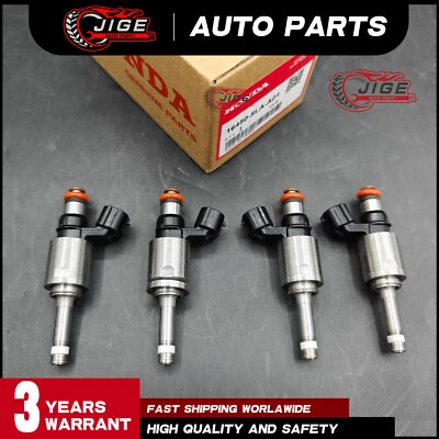 Juego de 4 inyectores de combustible OEM para Honda Accord CR-V 13-17 2,4 L 16450-5LA-A01 Foto 1 de 4