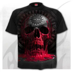 Camiseta Cruz Celta Espiral Sangrando Directo Almas Calavera Ojo Todo lo Veo D087M101 - Imagen 1 de 3