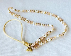 Personalized Handmade Beaded Phone Strap Wrist - Picture 1 of 5