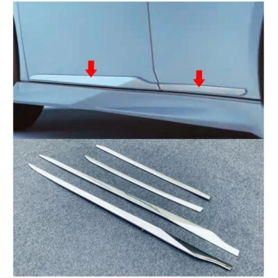 Body Outside Door Molding Cover Chrome Trim For Toyota Prius 2023 2024 2025 2026 - Image 1 of 4