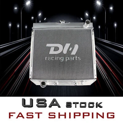 Radiador de aluminio de 3 filas para Ford Maverick/Fairlane 1969-1973, Mustang 71-73 Comet Foto 1 de 4