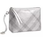 Burberry Grey Sparkle Pouch by Burberry NEW In packing  for Women