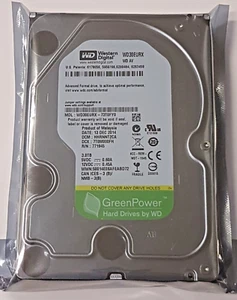 3 TB SATA Western Digital WD30EURX-73T0FY0 5400rpm 64MB HDD 3.5 " Hard Drive New - Picture 1 of 1
