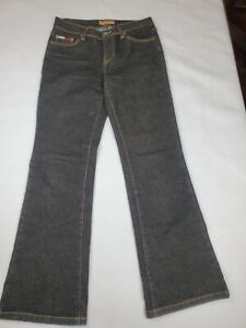 Tommy Jeans Black Denim Straight Leg Jeans Sz 5