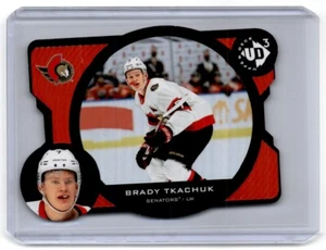 2020-21 Upper Deck UD3 Brady Tkachuk 0249/1000 Ottawa Senators #UD3-4 - Picture 1 of 2
