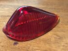 Vintage DO RAY Cab marker Light FENDER Red GLASS LENS TRUCK Trailer Clearance