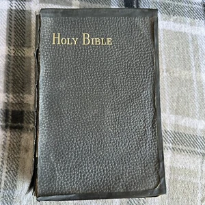 Holy Bible KJV Large Print 1902 James Pott & Co - Picture 1 of 14