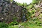 Photo 12X8 Waterfall In Pingot Quarry Shaw Old Brook Tumbles Over The Quar C2015