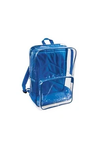 Lakeshore New Clear Blue Student Backpack AAZ927 - Picture 1 of 3