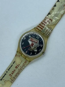 Swatch Cabaret Votaire Dada Traces GZ184 AG 2003 Watch Jelly - Picture 1 of 4