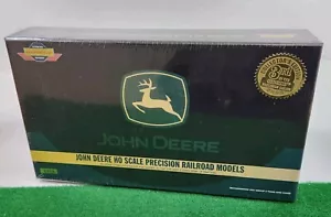 Athearn JOHN DEERE 0409 HO Locomotiva a vapore e tender, 40' Flat Car SIGILLATA RARA - Foto 1 di 9