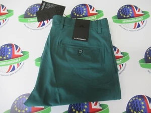 j.lindeberg ellott micro high stretch trousers rain forest waist 38" leg 32" - Picture 1 of 4