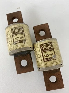 Buss Tron KAB350 Gleichrichtersicherung 2er Set NOS 250V 9132 - Bild 1 von 3
