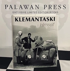 SIGNED LOUIS KLEMANTASKI HIMSELF MEMOIRS PALAWAN PRESS BOOK F1 LE MANS PHOTOS - Imagen 1 de 14