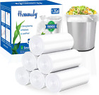 1.2 gallon trash can liners,Small clear Garbage Bags 300,Extra Strong 1 2 Gal Tr