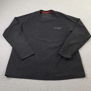 Columbia Jumper Mens Extra Large Charcoal Pullover Titanium Omni-Wick Sweater - Picture 1 of 12