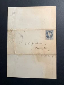 US Postal Cover 1884 Scott #156. Notice of Town Taxes via H.A. White, Vermont - Picture 1 of 4