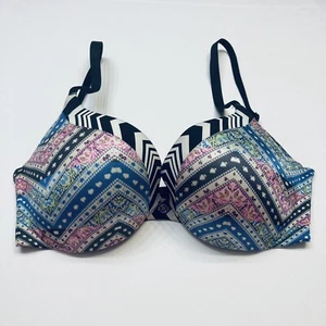 Victorias Secret Push-Up Bra 32D Multicolored - Picture 1 of 5