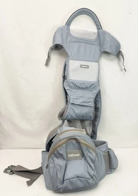 Portabebés Safotad Infantil Correas Acolchadas Multifuncional 6 en 1 Envoltura Azul Foto 1 de 4