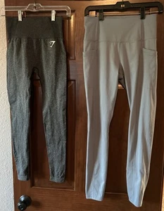 Lotto leggings donna palestra squalo e apana taglia small usati - Foto 1 di 4