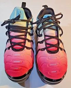 nike air vapor max plus cz7954-600 womens size 11 pink blue running shoe sneaker - Picture 1 of 16