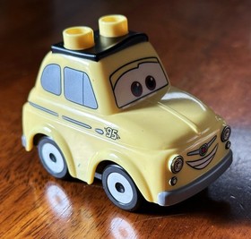 Lego Duplo Luigi Car Disney Pixar CARS Yellow Taxi #95 Replacement