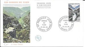 FRANCE 1965 FDC GORGES DU TARN YT 1438 - Picture 1 of 1