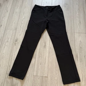 Rohan Ladies Striders Travel Outdoor Trousers Multiflex Fabric Size 12 Black - Picture 1 of 10