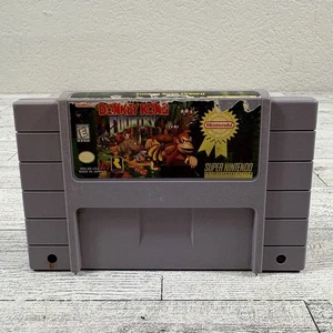 Donkey Kong Country (Super Nintendo Entertainment System, 1994) testato autentico - Foto 1 di 7