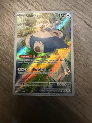 Snorlax 051 Sv: Scarlet & Violet Promo Cards Holo - Image 1 of 2