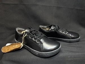 Birkenstock Arran Zapatos Niños Talla 30 Negro Cuero Cordones Tenis Ajuste Regular - Imagen 1 de 10