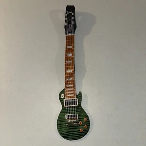 Vintage Gibson Les Paul 100% Silk Handmade Guitar Tie - Picture 1 of 15