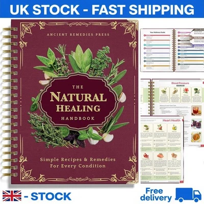 The Natural Handbook Bound For Herbal Remedies And Natural Recipes By Ancient - Image 1 of 4