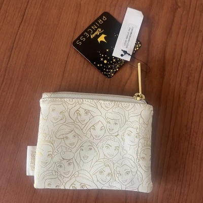 Nuevo con etiquetas Monedero Arte Línea Princesa Loungefly Disney - Ariel Belle Jasmine Foto 1 de 4