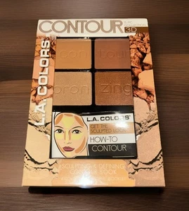 LA COLORS 5-Piece 3D Sculpting & Defining Contour Palette w/ Tutorial Book-.54oz - Picture 1 of 2
