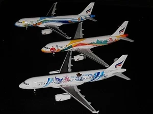 3x Airbus A320 Bangkok Airways Fleet Set 1:400 Phoenix models & Herpa - Bild 1 von 7